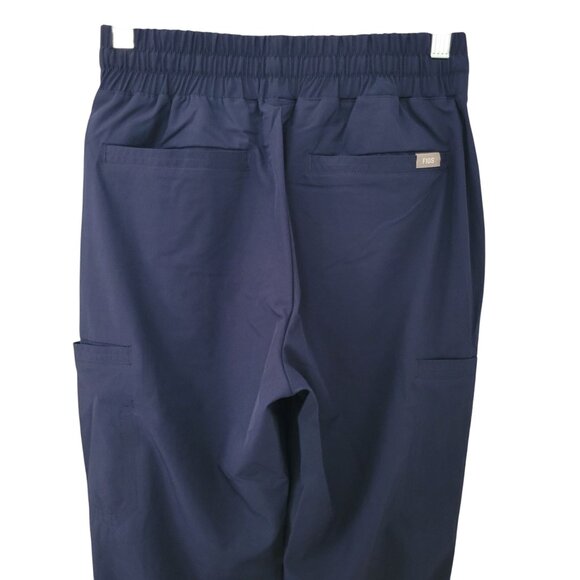 Figs Saumer High Waisted Fionlite Petite Jogger Scrub Pants Size XS/P Navy NWT - Picture 7 of 8